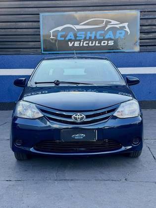 TOYOTA ETIOS 1.5 XS 16V FLEX 4P MANUAL TOYOTA ETIOS 1.5 XS 16V FLEX 4P MANUAL